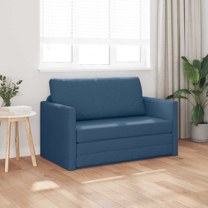 Divano letto 110cm Blu Tessuto | homemem39