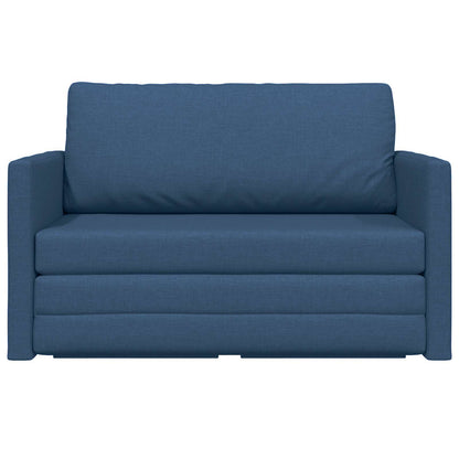 Divano letto 110cm Blu Tessuto | homemem39