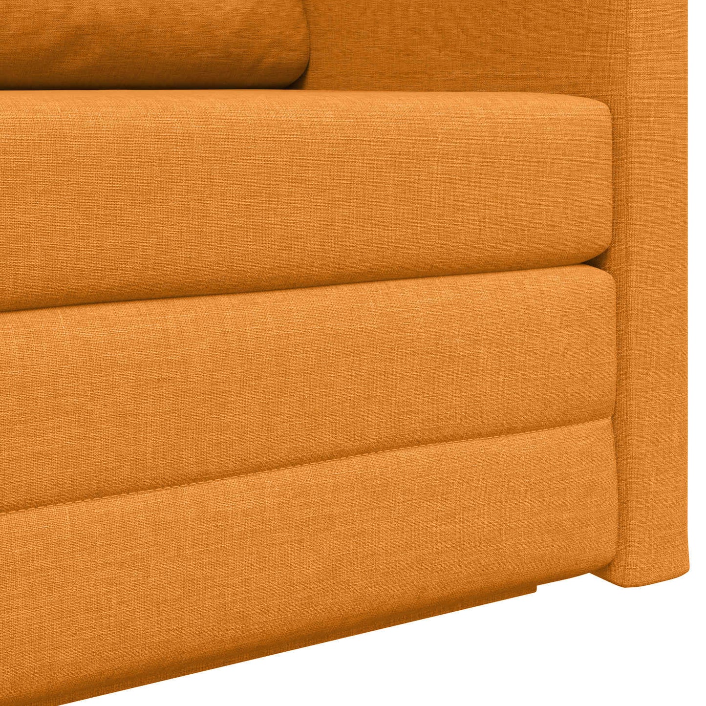 Divano letto 110cm Giallo Scuro Tessuto | homemem39