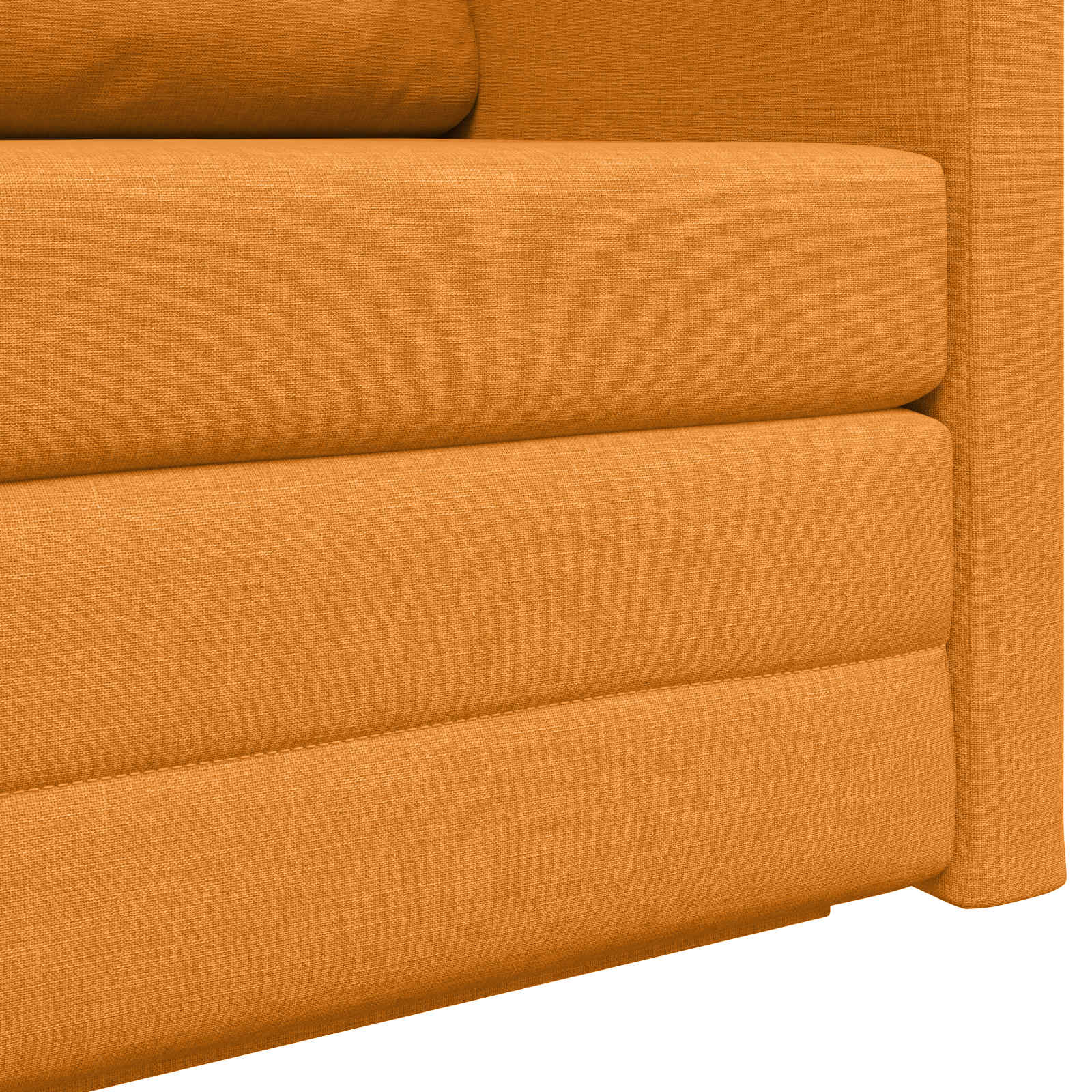 Divano letto 110cm Giallo Scuro Tessuto | homemem39