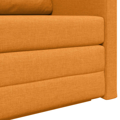 Divano letto 110cm Giallo Scuro Tessuto | homemem39