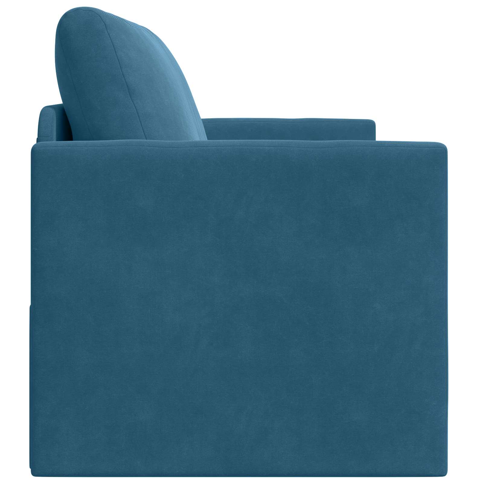 Divano letto Blu 124 x 71 x 78 cm Velluto | homemem39