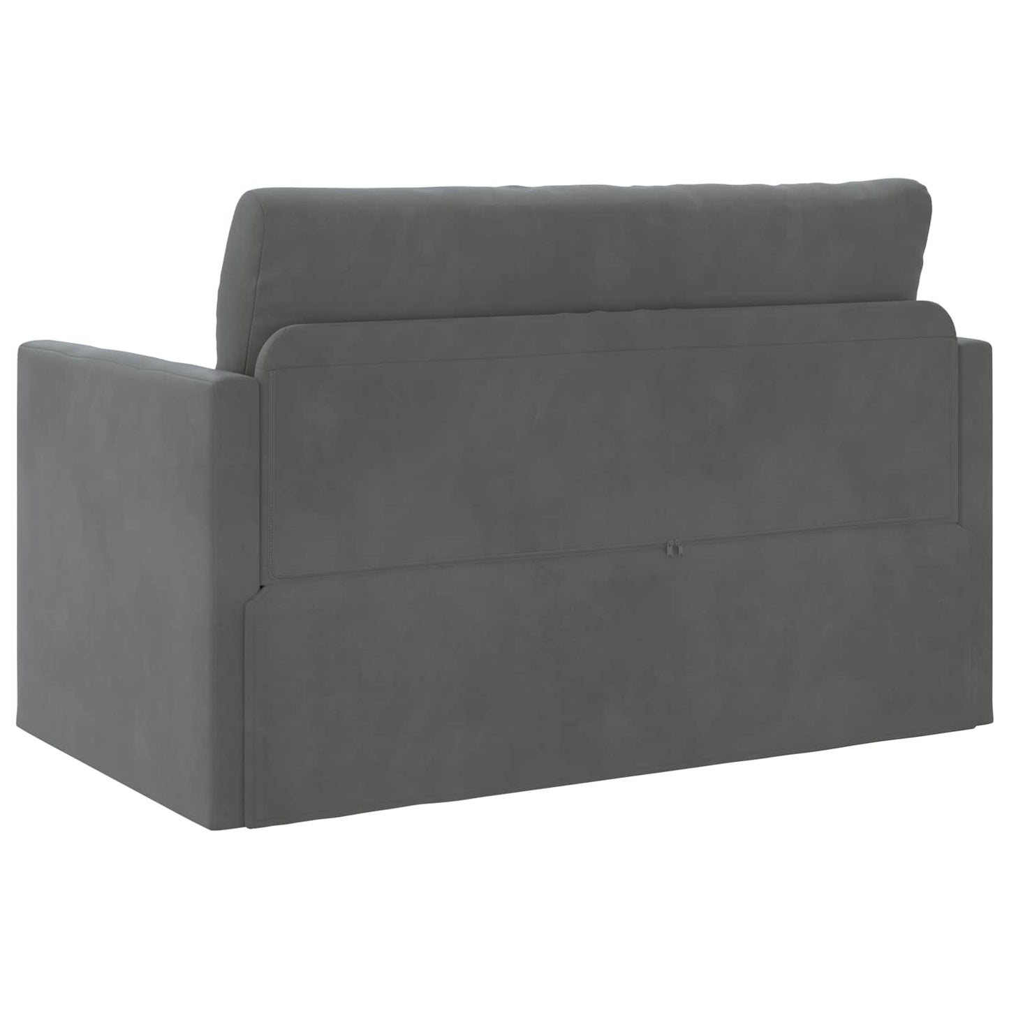 Divano letto Grigio scuro 124 x 71 x 78 cm Velluto | homemem39