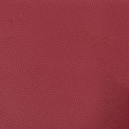 Divano letto Rosso Vino 124 x 71 x 78 cm Pelle Artificiale