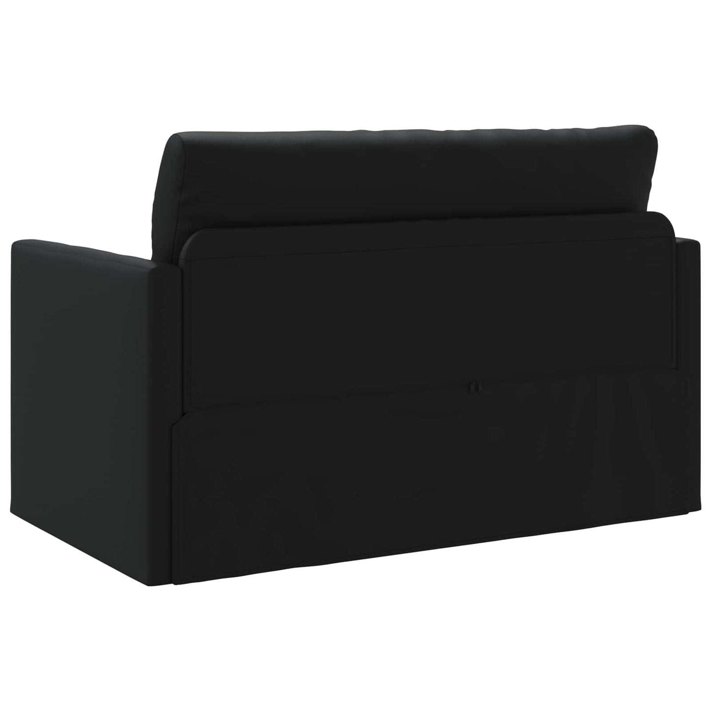 Divano letto Nero 124 x 71 x 78 cm Pelle Artificiale