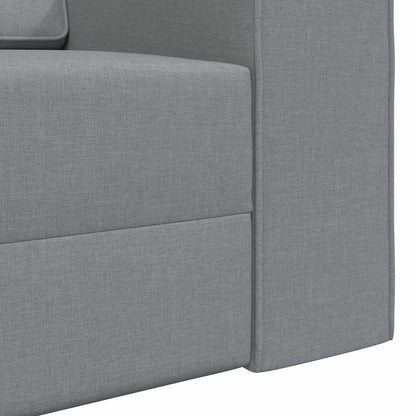 Divano-letto da pavimento Grigio chiaro 245 x 78 x 77 cm - homemem39