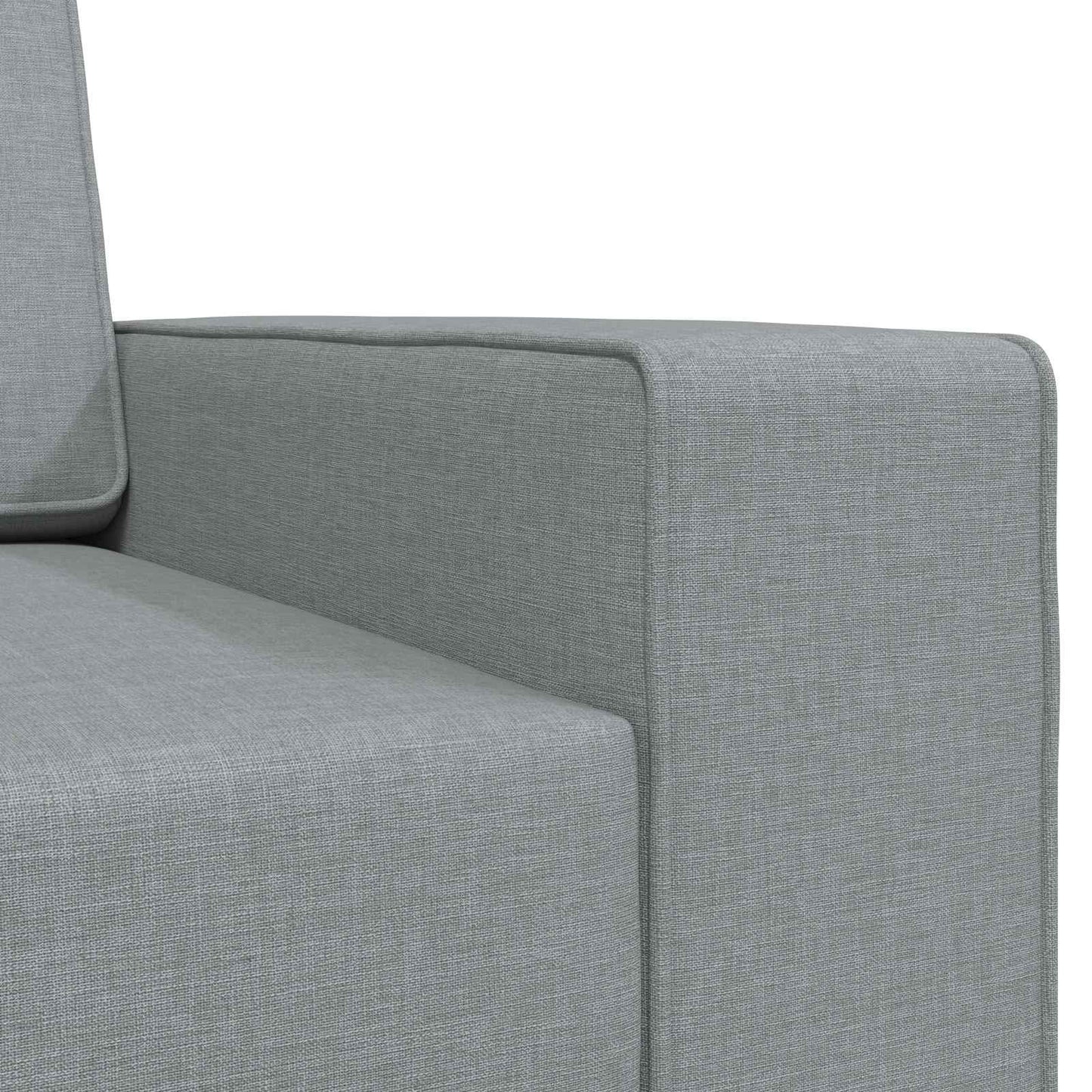 Divano letto Grigio chiaro 245 x 78 x 77 cm Tessuto