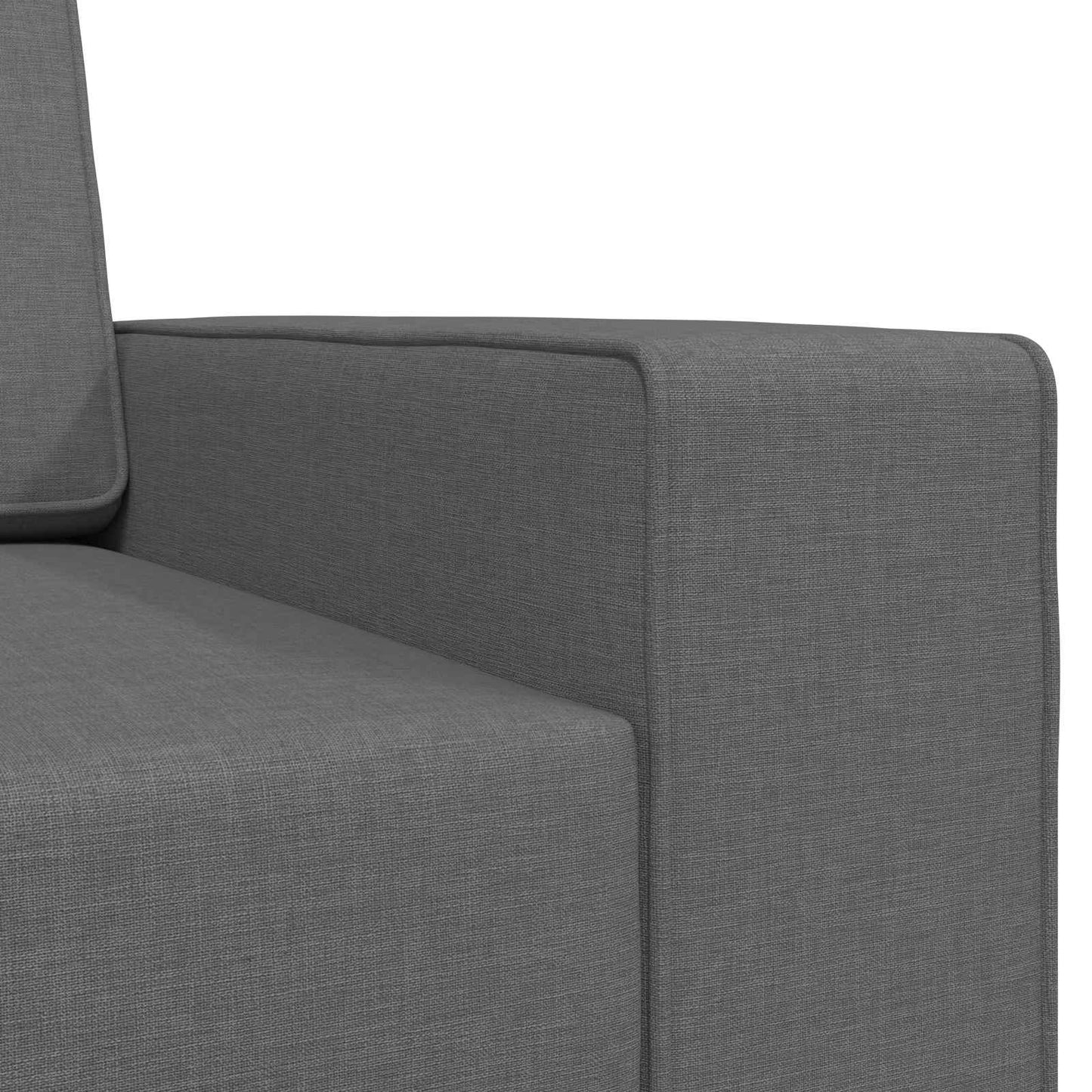 Divano letto Grigio scuro 245 x 78 x 77 cm Tessuto | homemem39