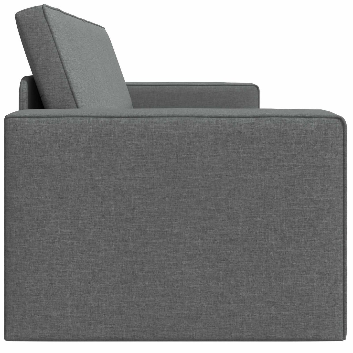 Divano letto Grigio scuro 245 x 78 x 77 cm Tessuto | homemem39