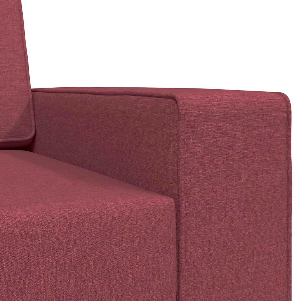 Divano letto 200cm Rosso Vino Tessuto - homemem39