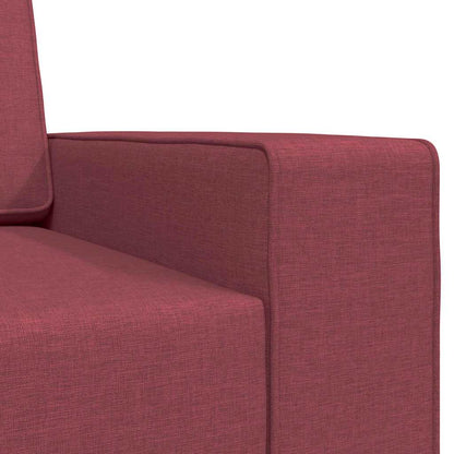 Divano letto 200cm Rosso Vino Tessuto - homemem39