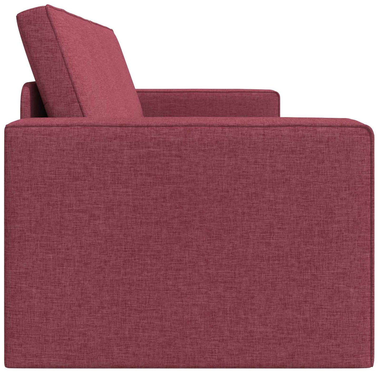 Divano letto Rosso Vino 245 x 78 x 77 cm Tessuto | homemem39