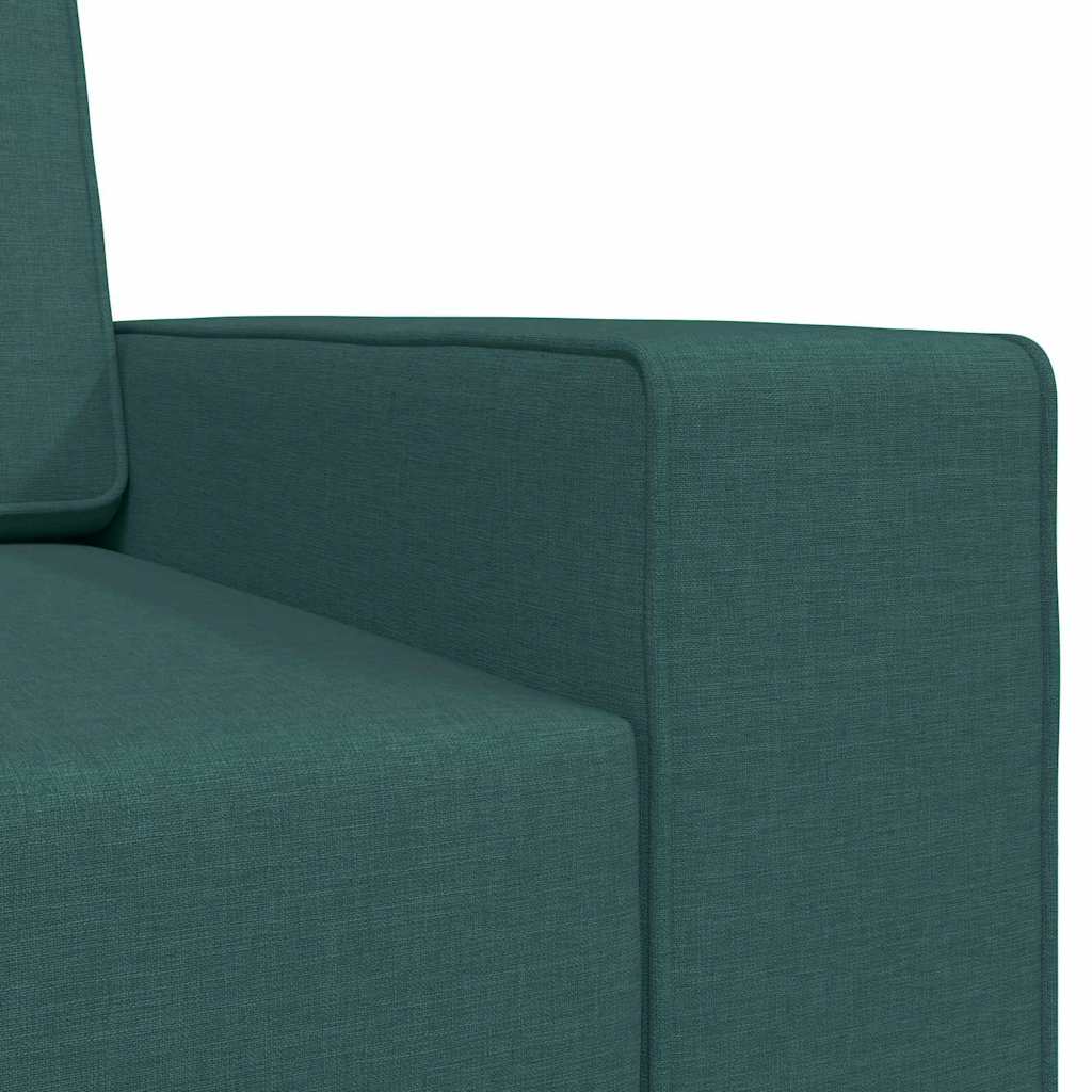 Divano letto Verde Scuro 245 x 78 x 77 cm Tessuto