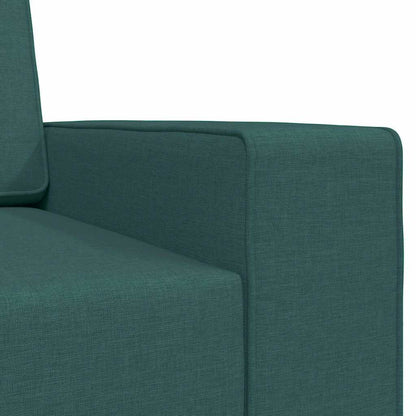 Divano letto Verde Scuro 245 x 78 x 77 cm Tessuto