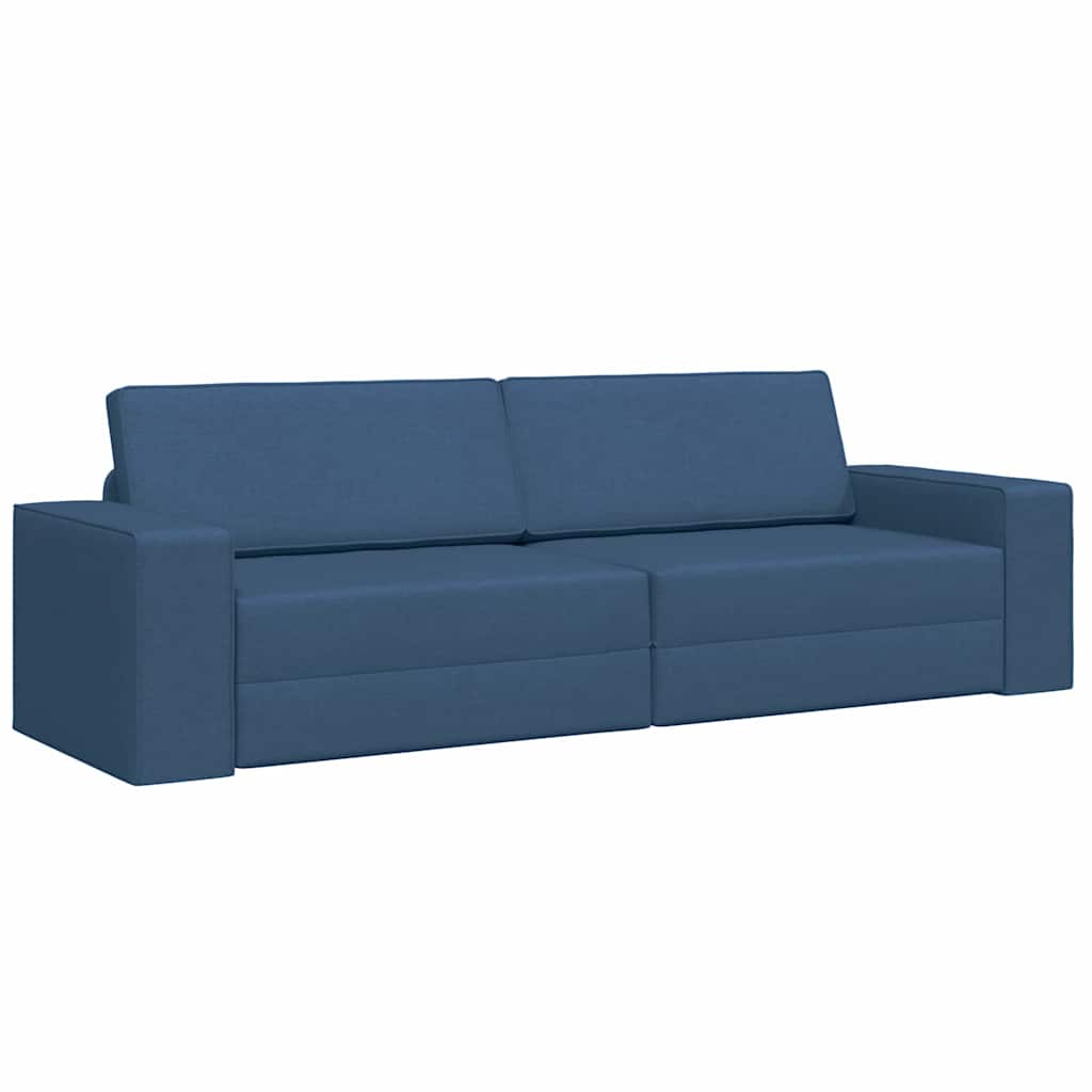 Divano letto 200cm Blu navy Tessuto