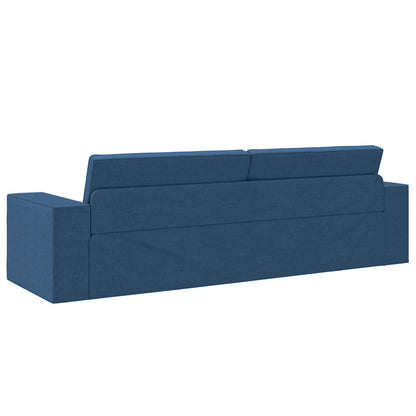 Divano letto Blu navy 245 x 78 x 77 cm Tessuto