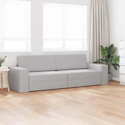Divano letto 200cm Grigio Nuvola Tessuto - homemem39