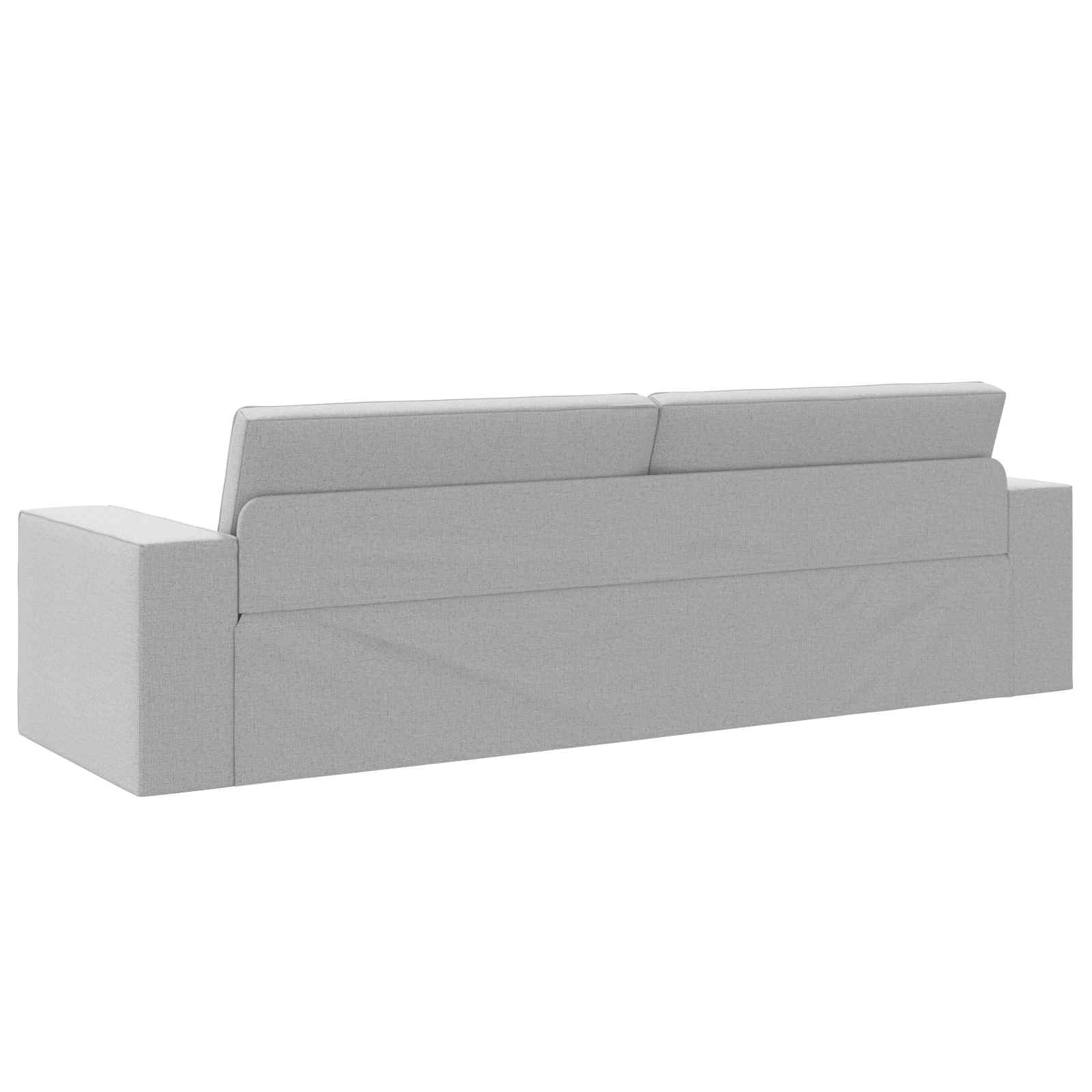 Divano letto 200cm Grigio Nuvola Tessuto - homemem39