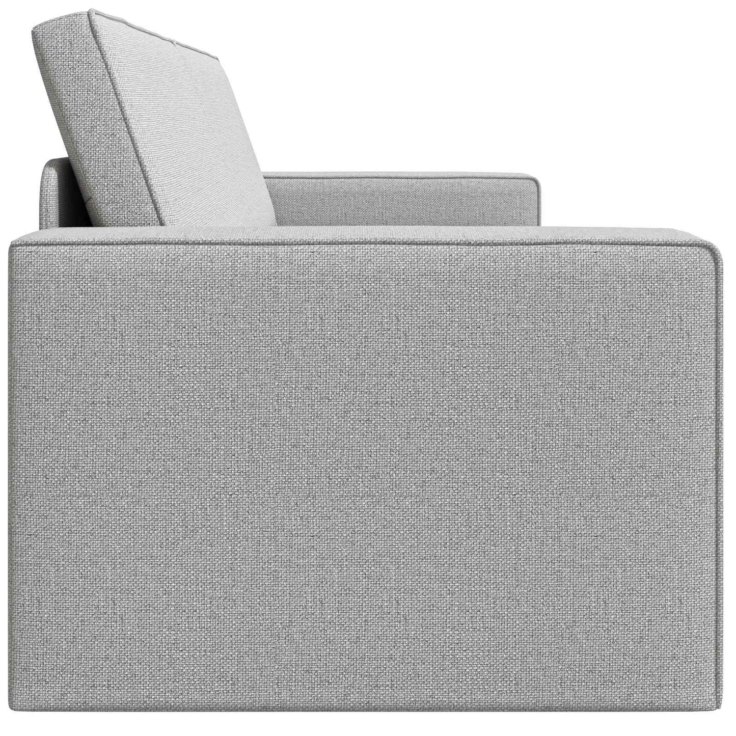 Divano letto Grigio Nuvola 245 x 78 x 77 cm Tessuto