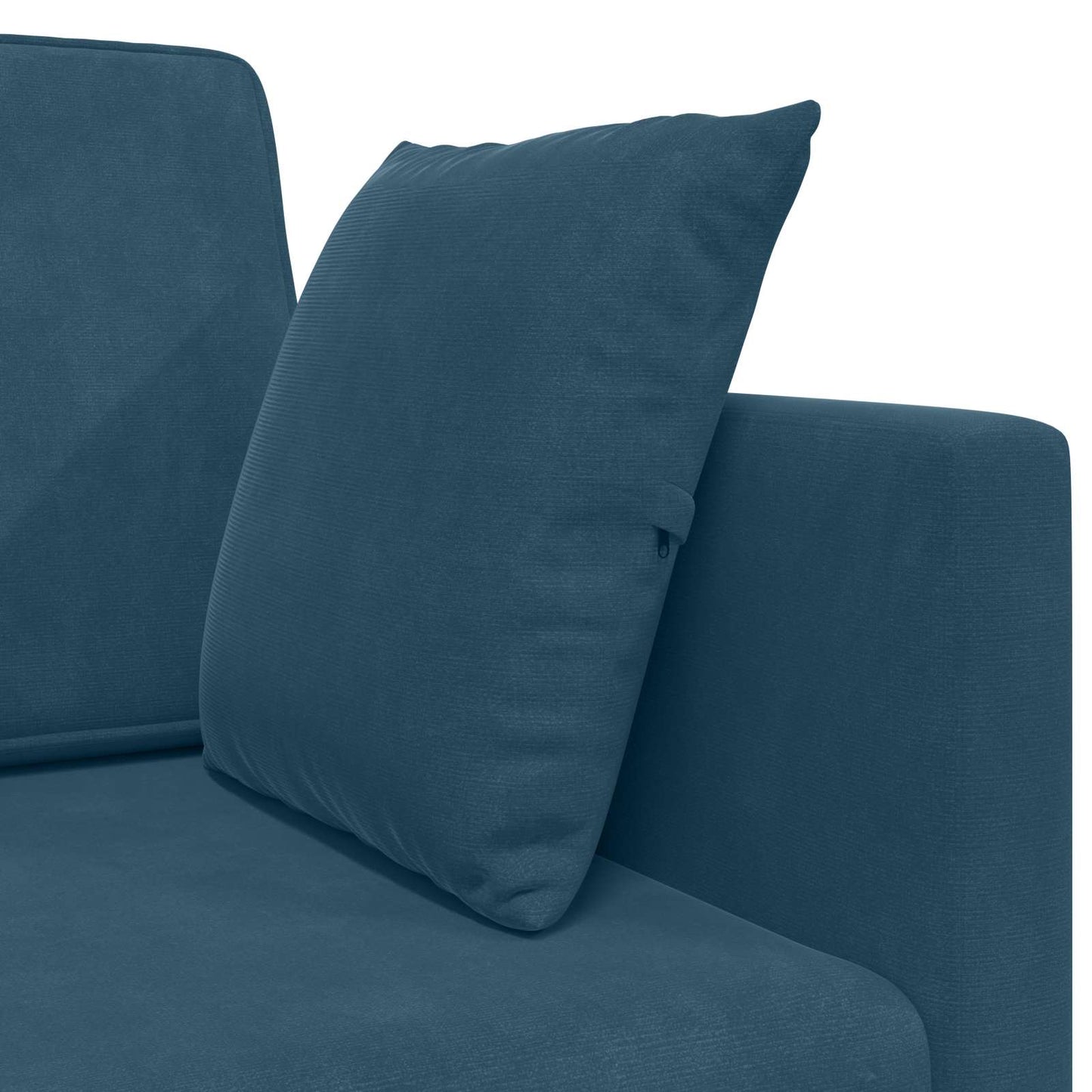 Divano-letto da pavimento Blu 213 x 70 x 77 cm Velluto | homemem39