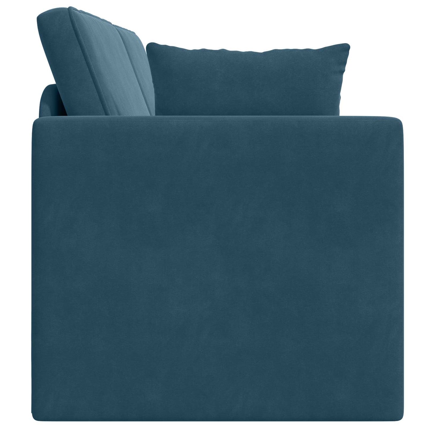 Divano-letto da pavimento Blu 213 x 70 x 77 cm Velluto | homemem39