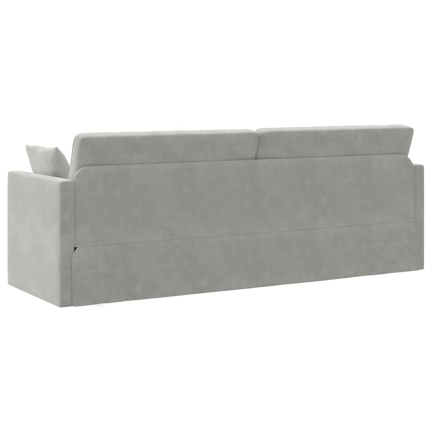 Divano-letto da pavimento Grigio chiaro 213 x 70 x 77 cm | homemem39
