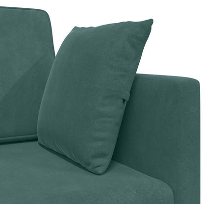 Divano-letto da pavimento 200cm Verde Scuro Velluto