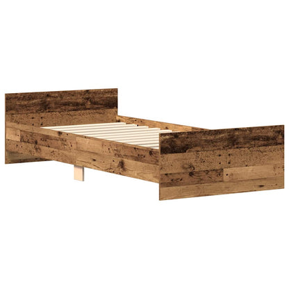 Giroletto senza Materasso Legno Antico 90x200cm in Truciolato | homemem39