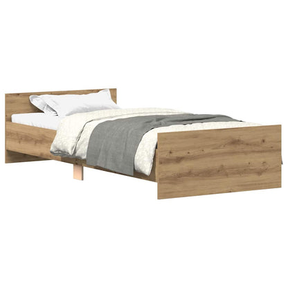 Giroletto senza Materasso Rovere Artigianale 90x200cm | homemem39