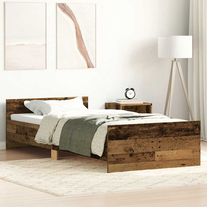Giroletto senza Materasso Legno Antico 100x200cm in Truciolato - homemem39