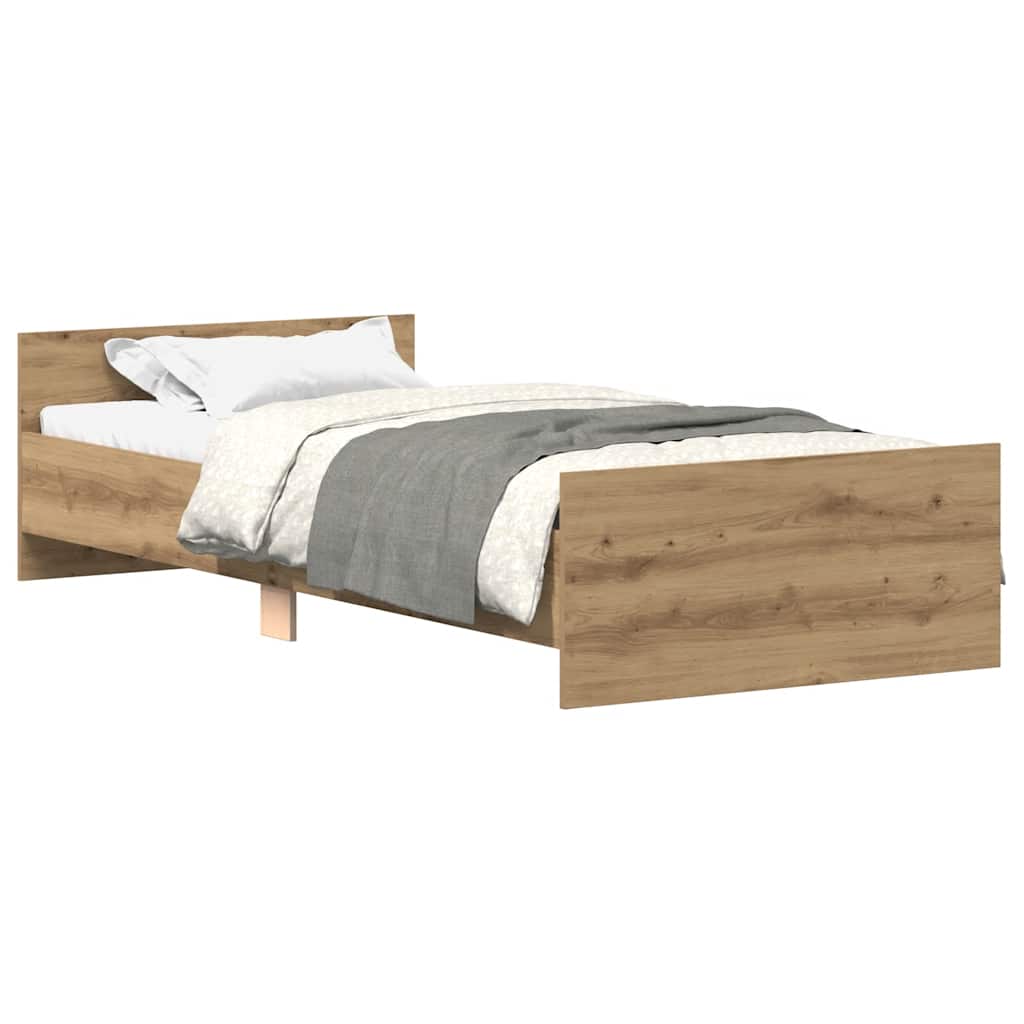 Giroletto senza Materasso Rovere Artigianale 100x200cm | homemem39