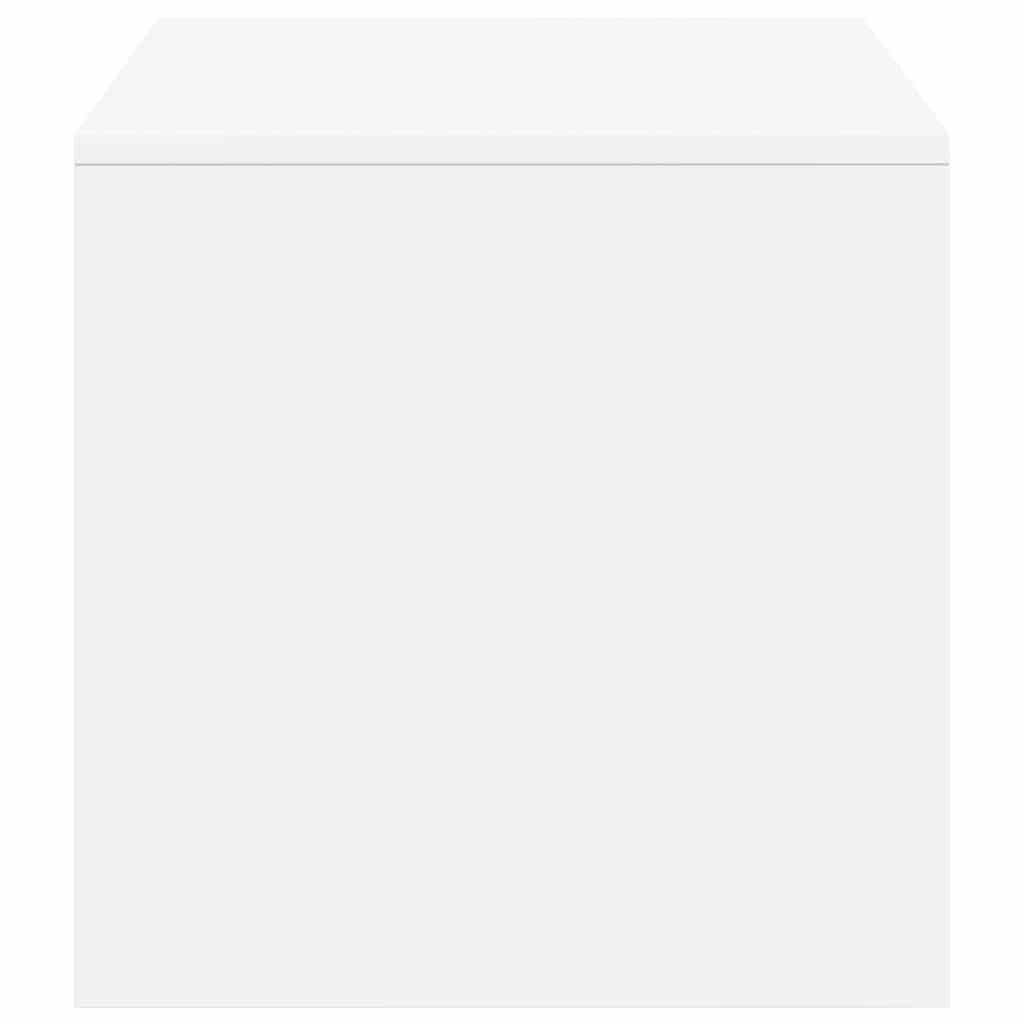 Mobile Porta TV Bianco 100x40x40 cm in Legno Multistrato - homemem39