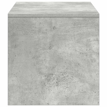 Mobile Porta TV Grigio Cemento 100x40x40cm in Legno Multistrato - homemem39