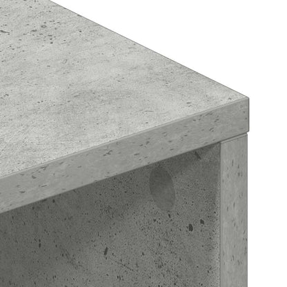 Mobile Porta TV Grigio Cemento 100x40x40cm in Legno Multistrato - homemem39