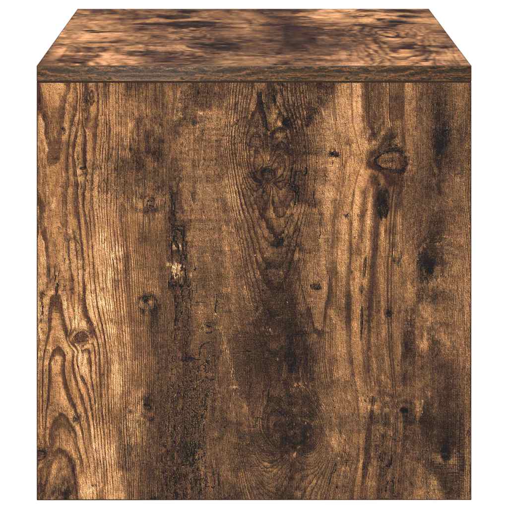 Mobile Porta TV Rovere Fumo 100x40x40 cm in Legno Multistrato - homemem39