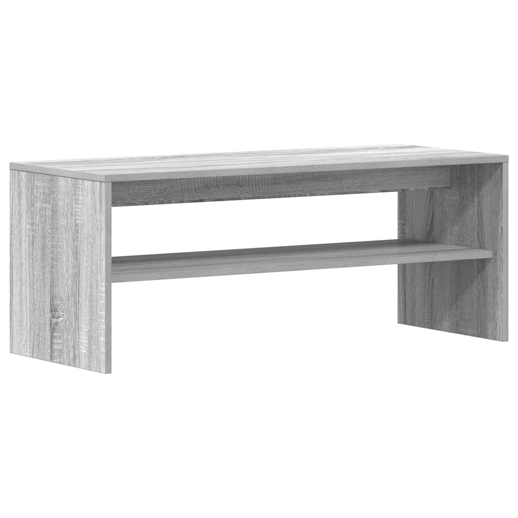 Mobile Porta TV Grigio Sonoma 100x40x40 cm in Legno Multistrato - homemem39