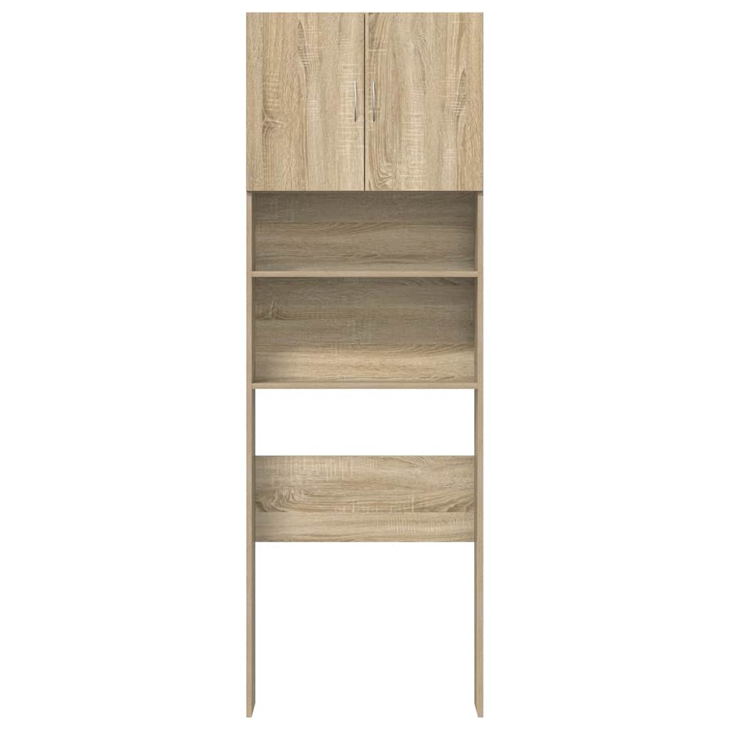 Mobile Lavatrice Rovere Sonoma 64x24x190 cm in Truciolato | homemem39