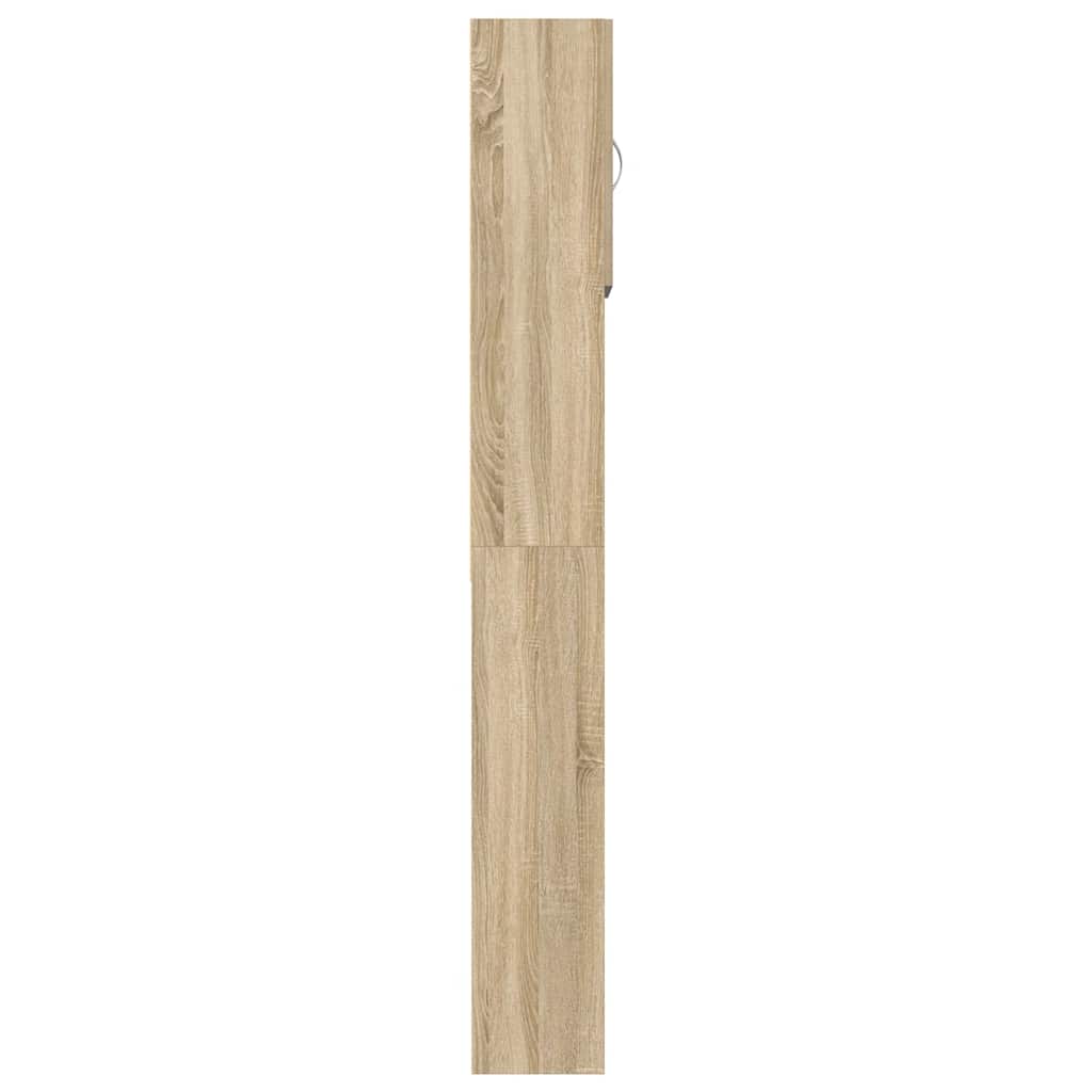 Mobile Lavatrice Rovere Sonoma 64x24x190 cm in Truciolato | homemem39