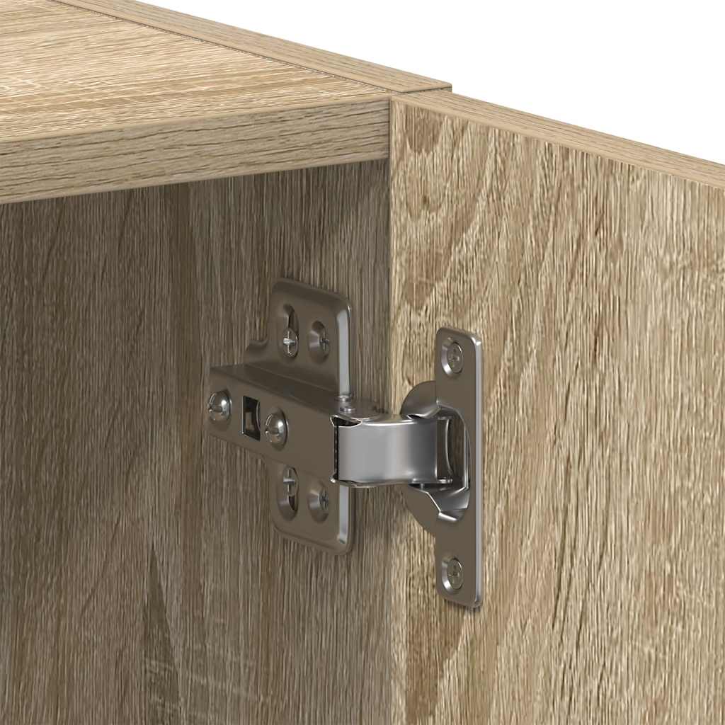 Mobile Lavatrice Rovere Sonoma 64x24x190 cm in Truciolato | homemem39