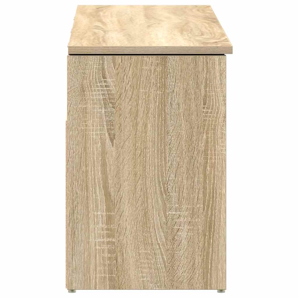 Scarpiera Rovere Sonoma 102x30,5x45 cm in Legno Multistrato | homemem39