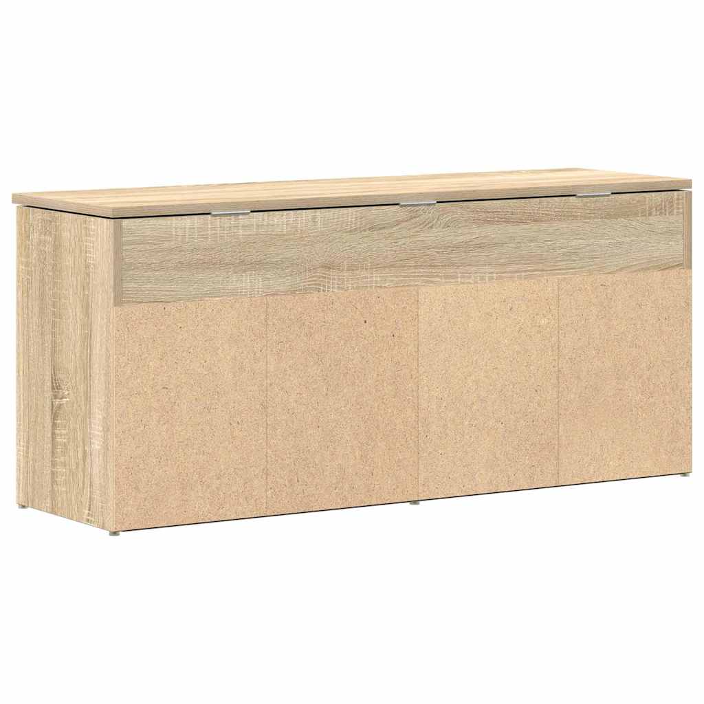 Scarpiera Rovere Sonoma 102x30,5x45 cm in Legno Multistrato | homemem39