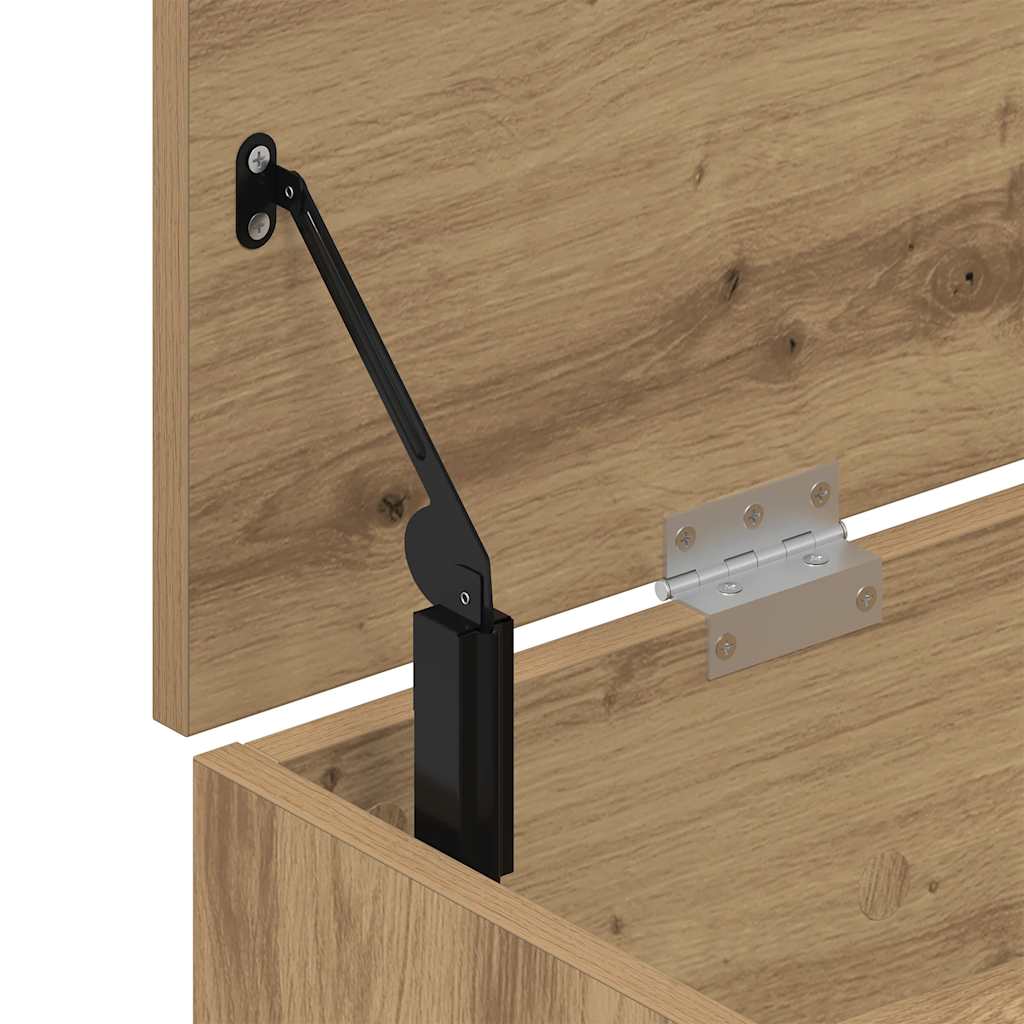 Scarpiera Rovere Artigianale 102x30,5x45 cm Legno Multistrato - homemem39