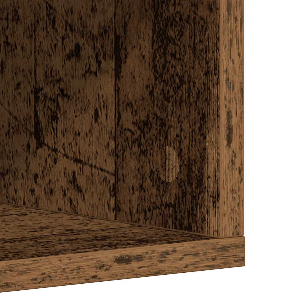 Scarpiera Legno Antico 54x34x183 cm in Legno Multistrato - homemem39