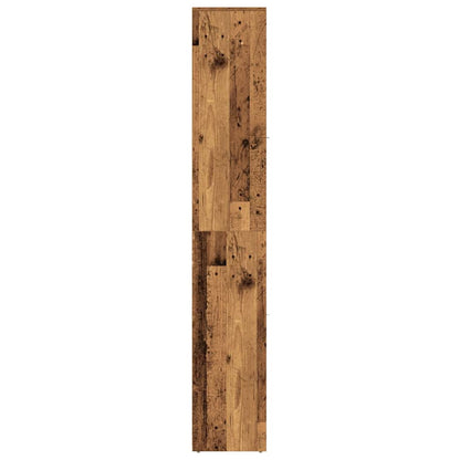 Mobile da Bagno Legno Antico 30x30x183,5 cm in Legno tecnico