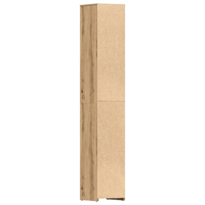 Mobile da Bagno Rovere Artigianale 30x30x183,5 cm in tecnico | homemem39
