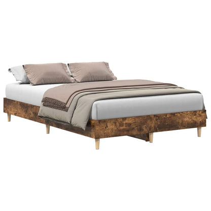 Giroletto senza Materasso Rovere Fumo 120x200 cm in Truciolato