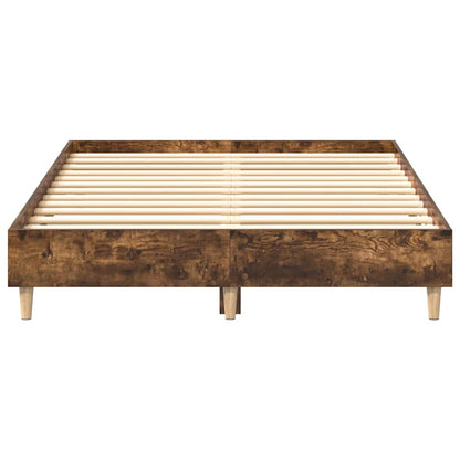 Giroletto senza Materasso Rovere Fumo 120x200 cm in Truciolato