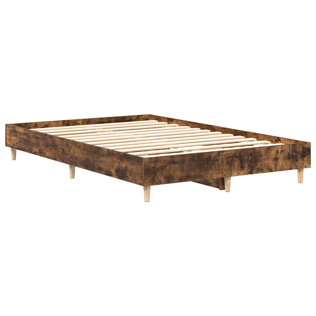 Giroletto senza Materasso Rovere Fumo 120x200 cm in Truciolato