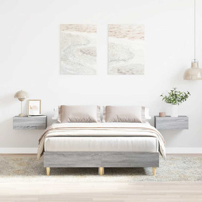Giroletto senza Materasso Grigio Sonoma 120x200 cm Truciolato