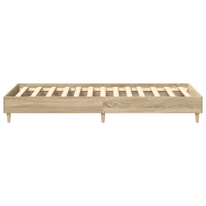 Giroletto senza Materasso Rovere Sonoma 100x200cm in Truciolato